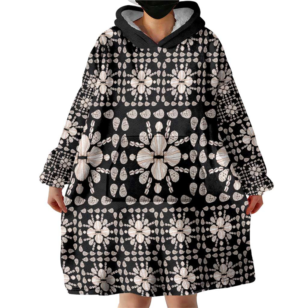 Aloha Hawaii Shell Quilt Wearable Blanket Hoodie Seamless Style LT14 - Polynesian Pride