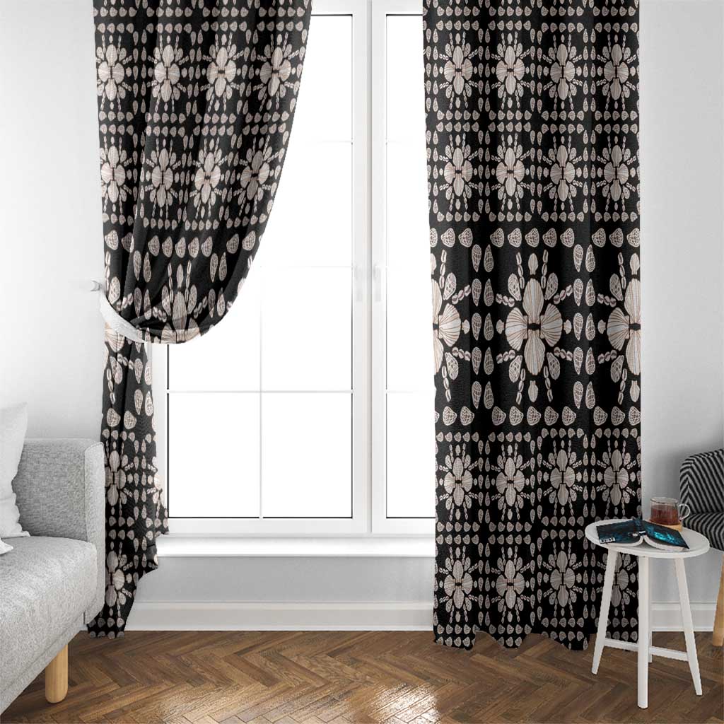 Aloha Hawaii Shell Quilt Window Curtain Seamless Style LT14 - Polynesian Pride
