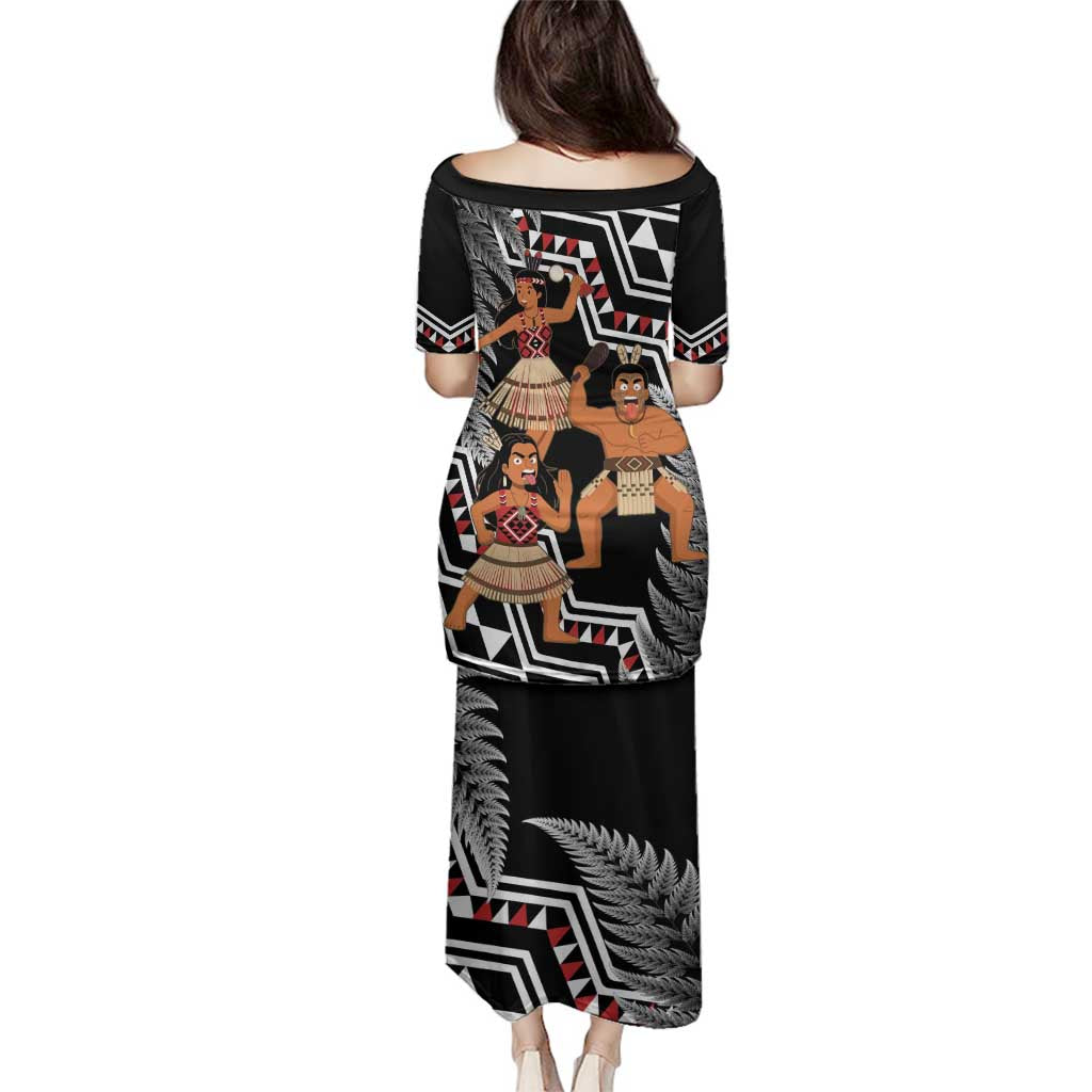 Aotearoa Kapa Haka Family Matching Puletasi and Hawaiian Shirt 2025 Festival - Traditional Maori Dance