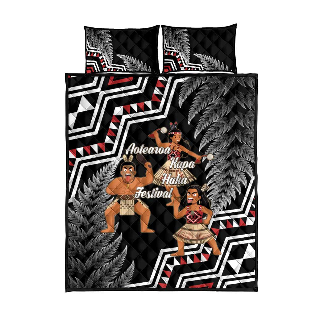 Aotearoa Kapa Haka Quilt Bed Set 2025 Festival - Traditional Maori Dance