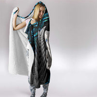 Aotearoa Taniko Paua Shell With Hei Tiki Hooded Blanket LT14 - Polynesian Pride