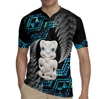 Aotearoa Taniko Paua Shell With Hei Tiki Rugby Jersey