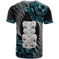 Aotearoa Taniko Paua Shell With Hei Tiki T Shirt