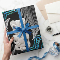 Aotearoa Taniko Paua Shell With Hei Tiki Wrapping Paper - Polynesian Pride