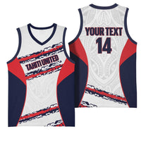 AS Venus Tahiti Football Custom Basketball Jersey Go Champions Polynesian Pattern LT14 - Polynesian Pride