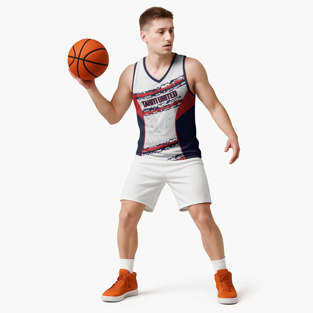 AS Venus Tahiti Football Custom Basketball Jersey Go Champions Polynesian Pattern LT14 - Polynesian Pride