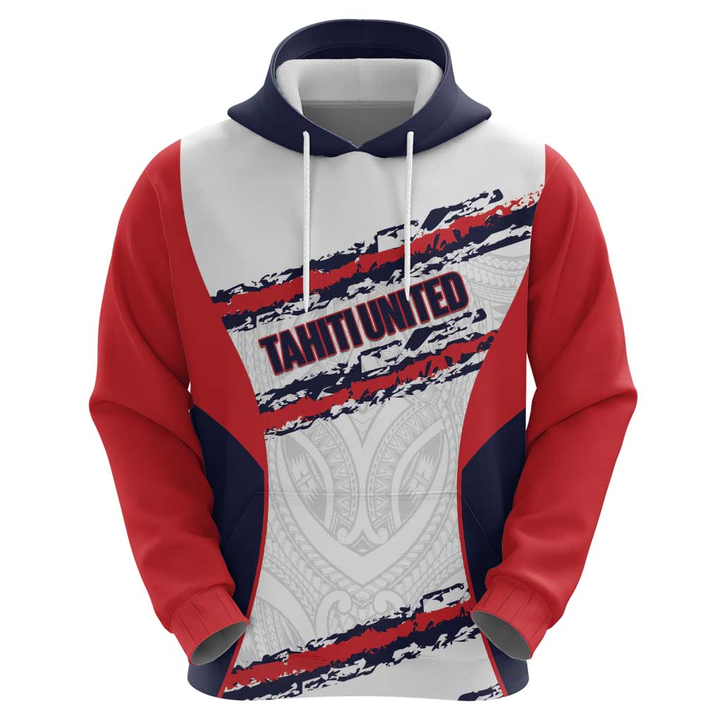 AS Venus Tahiti Football Custom Hoodie Go Champions Polynesian Pattern LT14 - Polynesian Pride