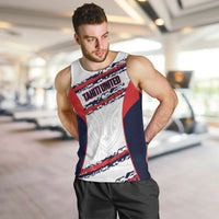 AS Venus Tahiti Football Custom Men Tank Top Go Champions Polynesian Pattern LT14 White - Polynesian Pride
