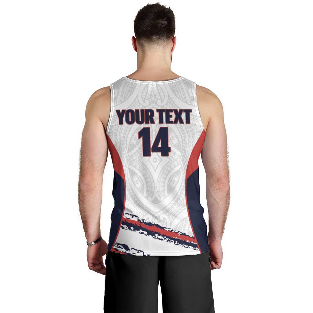 AS Venus Tahiti Football Custom Men Tank Top Go Champions Polynesian Pattern LT14 - Polynesian Pride