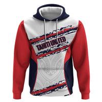 AS Venus Tahiti Football Custom Zip Hoodie Go Champions Polynesian Pattern LT14 Pullover Hoodie White - Polynesian Pride