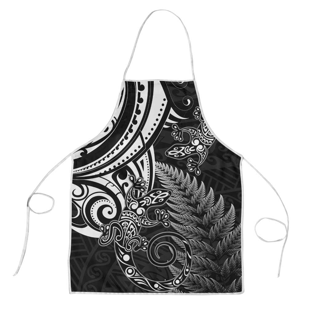 New Zealand Lizard Apron Silver Fern Aotearoa Maori - Polynesian Pride