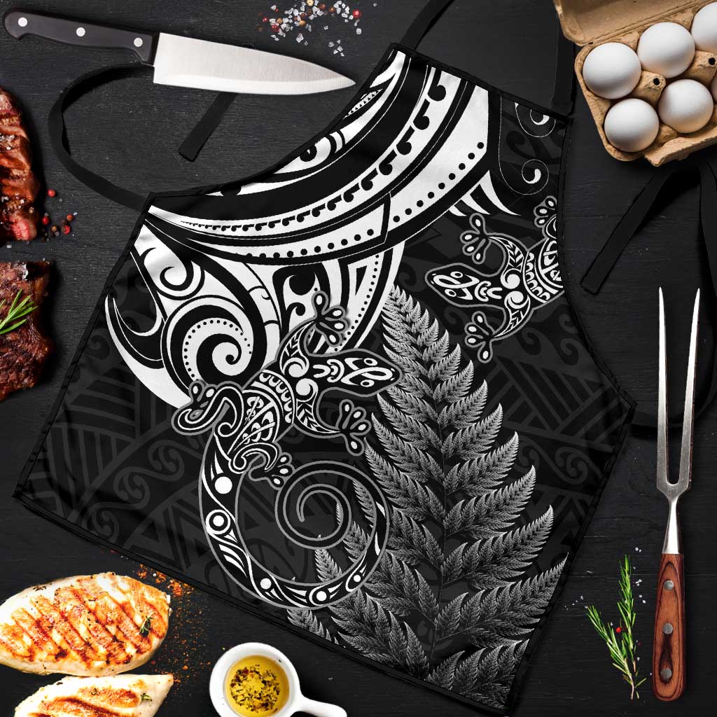 New Zealand Lizard Apron Silver Fern Aotearoa Maori - Polynesian Pride