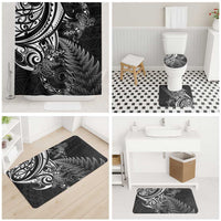 New Zealand Lizard Bathroom Set Silver Fern Aotearoa Maori - Polynesian Pride