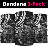 New Zealand Lizard Neck Gaiter Silver Fern Aotearoa Maori - Polynesian Pride