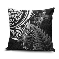 New Zealand Lizard Pillow Cover Silver Fern Aotearoa Maori - Polynesian Pride
