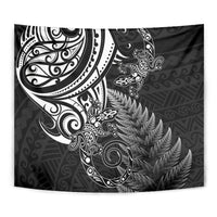 New Zealand Lizard Tapestry Silver Fern Aotearoa Maori