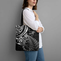 New Zealand Lizard Tote Bag Silver Fern Aotearoa Maori - Polynesian Pride