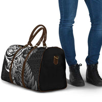 New Zealand Lizard Travel Bag Silver Fern Aotearoa Maori - Polynesian Pride