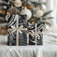 New Zealand Lizard Wrapping Paper Silver Fern Aotearoa Maori - Polynesian Pride