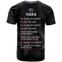 New Zealand Haka Rugby T Shirt 2024 Pacific Go Black Silver Fern LT14 - Polynesian Pride