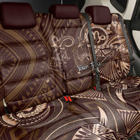 Personalised Polynesia Zodiac Capricorn Back Car Seat Cover Galaxy Polynesian Pattern Chest Tattoo Style LT14 - Polynesian Pride