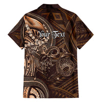 Personalised Polynesia Zodiac Capricorn Family Matching Summer Maxi Dress and Hawaiian Shirt Galaxy Polynesian Pattern Chest Tattoo Style LT14 - Polynesian Pride