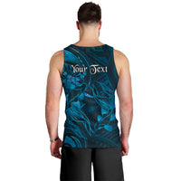 Personalised Polynesia Zodiac Pisces Men Tank Top Galaxy Polynesian Pattern Chest Tattoo Style LT14 - Polynesian Pride