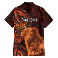 Personalised Polynesia Zodiac Leo Family Matching Tank Maxi Dress and Hawaiian Shirt Galaxy Polynesian Pattern Chest Tattoo Style LT14 - Polynesian Pride