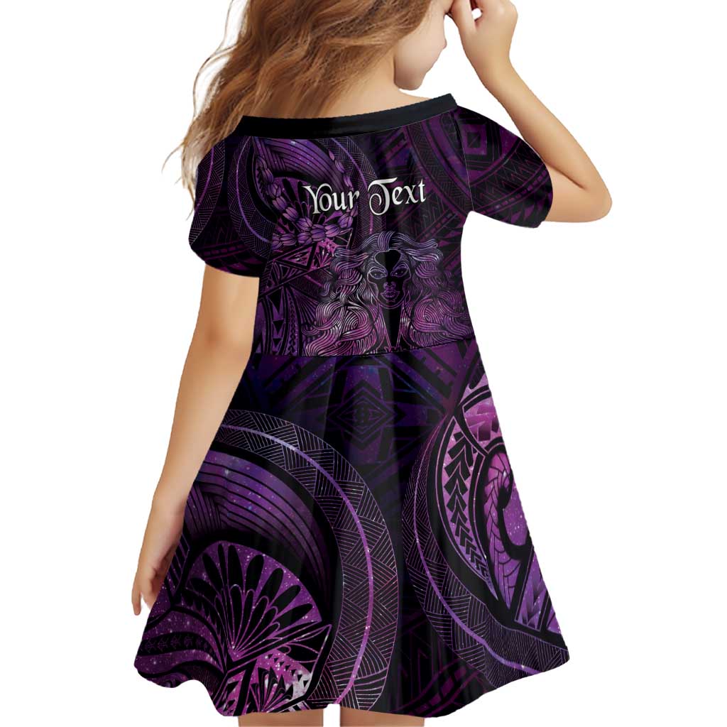 Personalised Polynesia Zodiac Virgo Family Matching Tank Maxi Dress and Hawaiian Shirt Galaxy Polynesian Pattern Chest Tattoo Style LT14 - Polynesian Pride