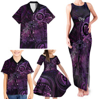 Personalised Polynesia Zodiac Virgo Family Matching Tank Maxi Dress and Hawaiian Shirt Galaxy Polynesian Pattern Chest Tattoo Style LT14 - Polynesian Pride