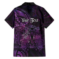 Personalised Polynesia Zodiac Virgo Family Matching Tank Maxi Dress and Hawaiian Shirt Galaxy Polynesian Pattern Chest Tattoo Style LT14 - Polynesian Pride