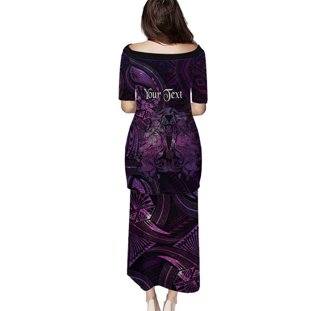 Personalised Polynesia Zodiac Virgo Puletasi Galaxy Polynesian Pattern Chest Tattoo Style LT14 - Polynesian Pride