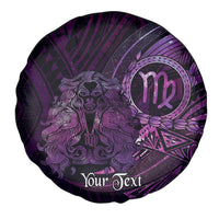 Personalised Polynesia Zodiac Virgo Spare Tire Cover Galaxy Polynesian Pattern Chest Tattoo Style