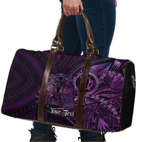 Personalised Polynesia Zodiac Virgo Travel Bag Galaxy Polynesian Pattern Chest Tattoo Style LT14 - Polynesian Pride