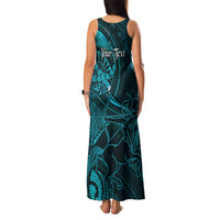 Personalised Polynesia Zodiac Sagittarius Family Matching Tank Maxi Dress and Hawaiian Shirt Galaxy Polynesian Pattern Chest Tattoo Style LT14 - Polynesian Pride
