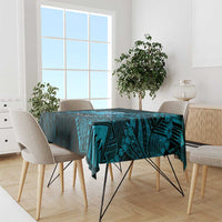 Personalised Polynesia Zodiac Aquarius Tablecloth Galaxy Polynesian Pattern Chest Tattoo Style LT14 - Polynesian Pride
