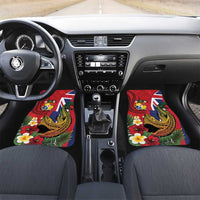 Hawaii And Tonga Car Mats Shark Tattoo With Tongan Coat Of Arms