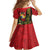 Hawaii And Tonga Family Matching Off Shoulder Maxi Dress and Hawaiian Shirt King Kamehameha Tribal Ngatu Pattern