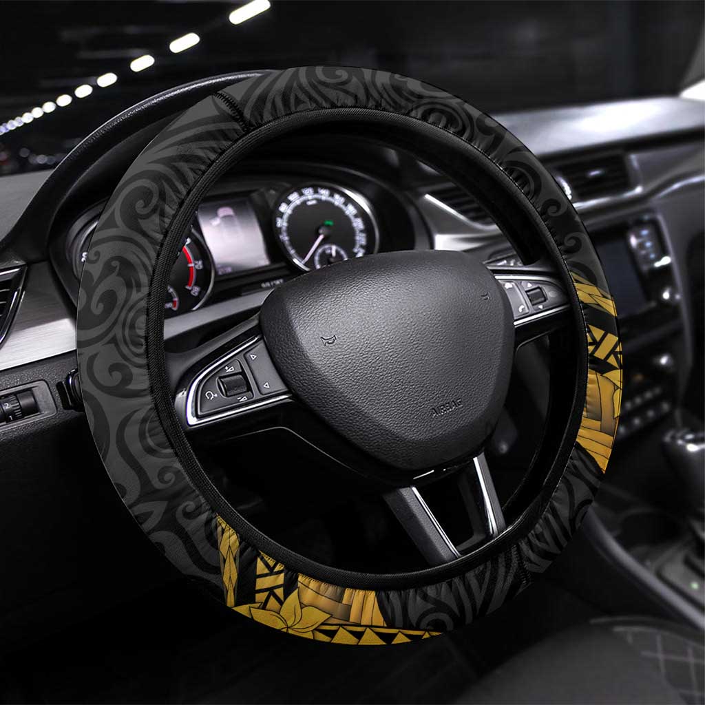 Vanuatu Independence Day Steering Wheel Cover July 30 Pig Tusk Long God Yumi Stanap