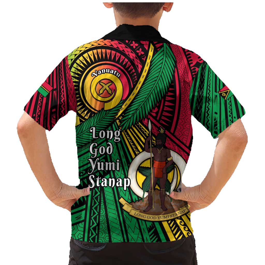 Halo Vanuatu Family Matching Mermaid Dress and Hawaiian Shirt Happy 45th Independence Anniversary