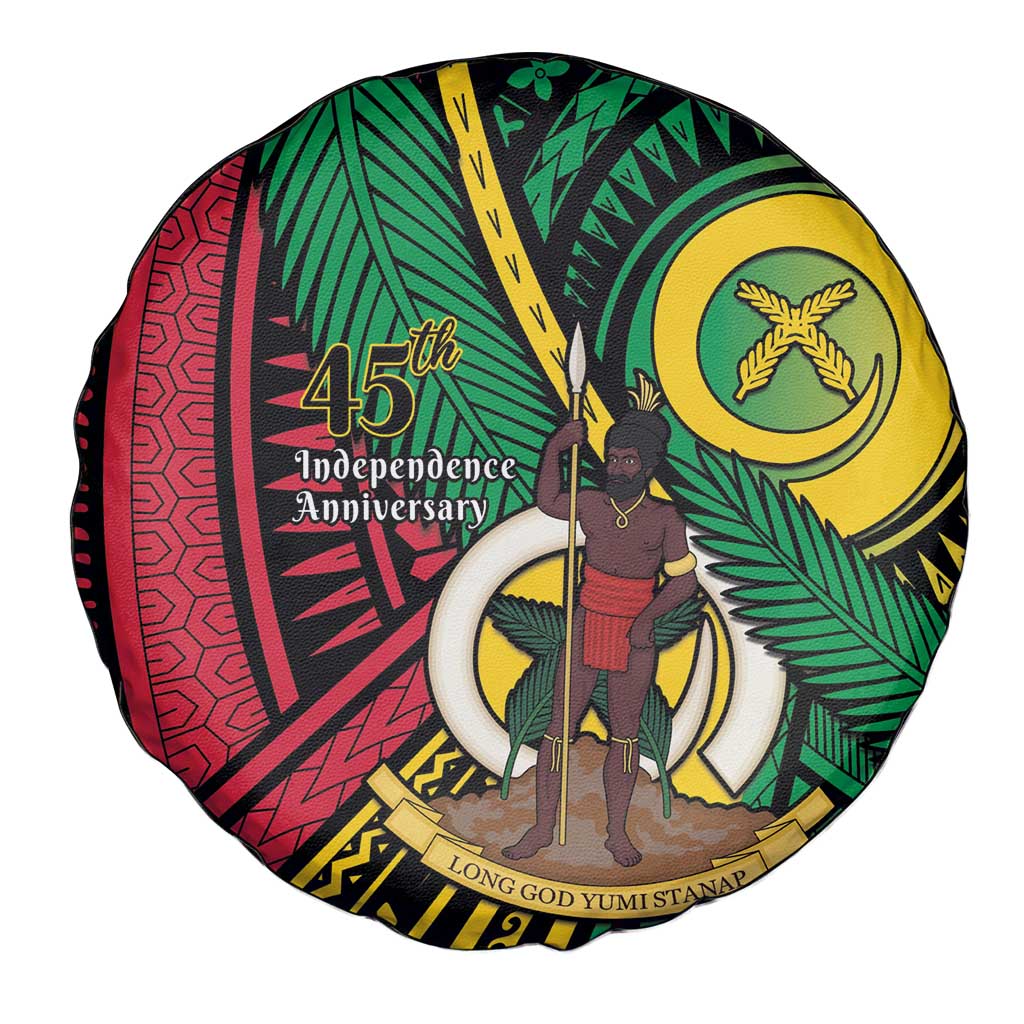 Halo Vanuatu Spare Tire Cover Happy 45th Independence Anniversary