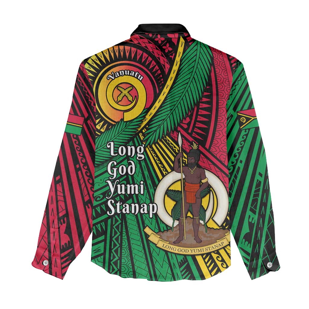 Halo Vanuatu Women Casual Shirt Happy 45th Independence Anniversary