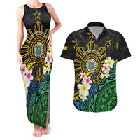 Lalawigan ng Palawan Couples Matching Tank Maxi Dress and Hawaiian Shirt Philippines Province Land of Promise