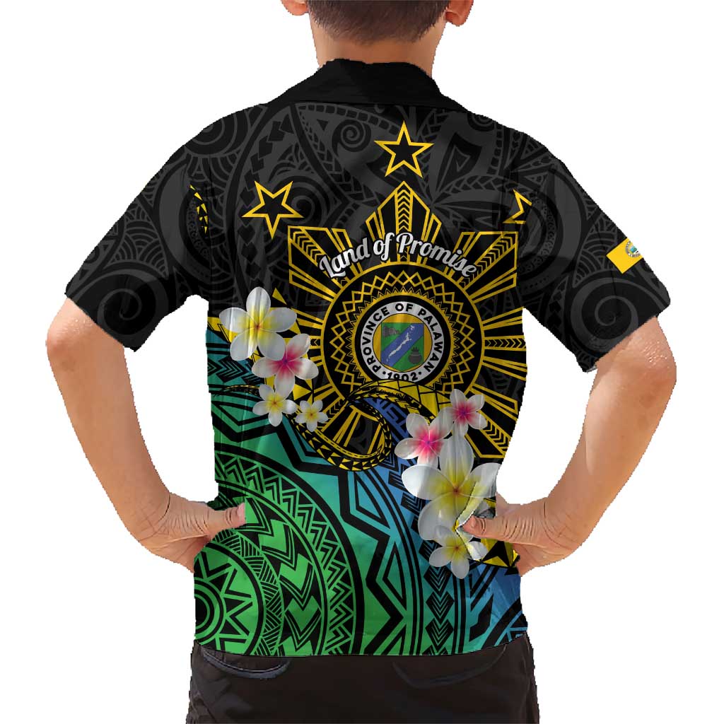 Lalawigan ng Palawan Family Matching Short Sleeve Bodycon Dress and Hawaiian Shirt Philippines Province Land of Promise
