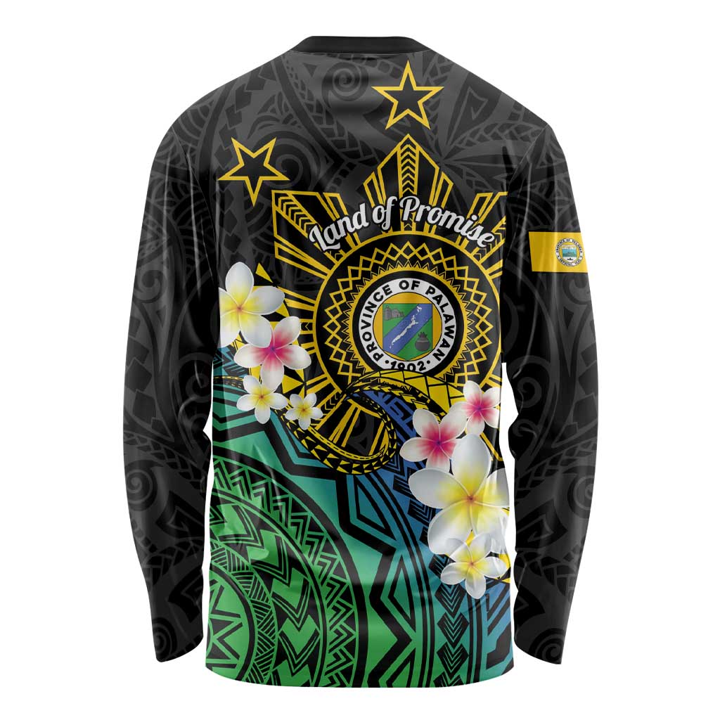 Lalawigan ng Palawan Long Sleeve Shirt Philippines Province Land of Promise