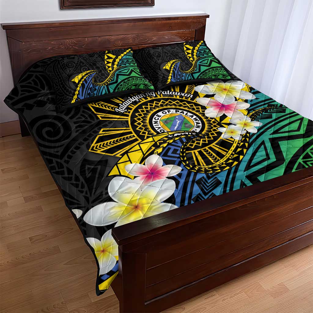 Lalawigan ng Palawan Quilt Bed Set Philippines Province Land of Promise