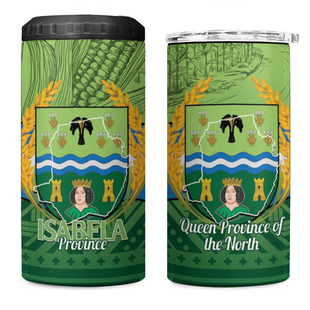 Isabela Philippines 4 in 1 Can Cooler Tumbler Queen Province Of The North
