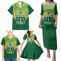 Isabela Philippines Family Matching Puletasi and Hawaiian Shirt Queen Province Of The North