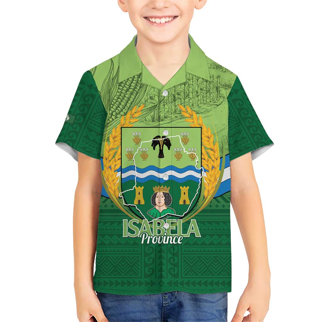 Isabela Philippines Kid Hawaiian Shirt Queen Province Of The North