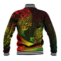 Personalised Polynesian Tribal Baseball Jacket Unique Reggae LT14 - Polynesian Pride